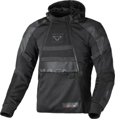 Produktbild von Macna Rebelite Motorrad Textiljacke, schwarz, M