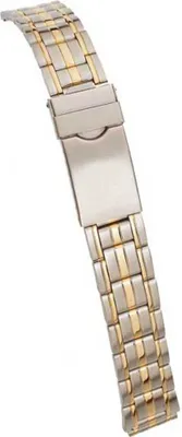 Produktbild von Uhrenarmband PIERO MAGLI Stahl BICOLOR 16mm 195785530 NEU