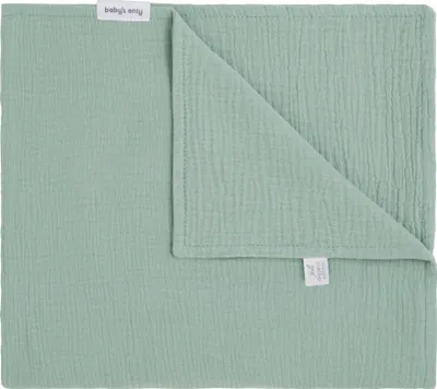 Produktbild von Baby's Only Babydecke Fresh ECO - Stonegreen - 70x95 cm