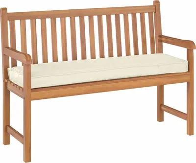 Image de vidaXL Coussin Crème 140 x 40 x 8 cm Tissu Oxford