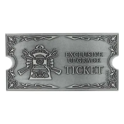 Immagine prodotto di Bilet na Ulepszenie 1/1 Metalowy Limitowany Resident Evil 4 z Stojakiem