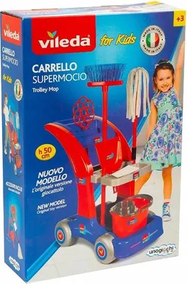 Immagine prodotto di Set di pulizia maxi Vileda con carrello