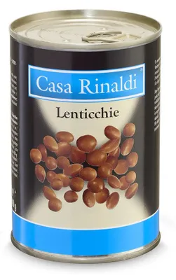 Immagine prodotto di Casa Rinaldi Lenticchie in scatola 400g peso sgocciolato 240g