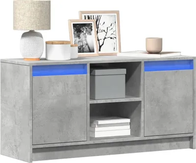 Immagine prodotto di Maison Exclusive - Mobile TV con illuminazione a LED grigio cemento 100x34x50 cm