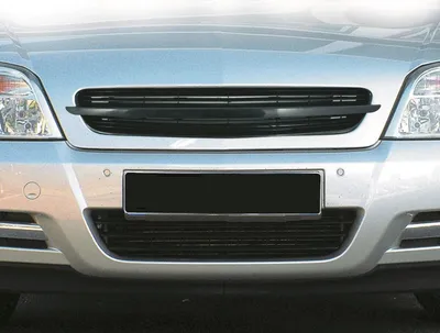 Zdjęcie produktu dla Kratka chłodnicy sportowa kratka przednia bez emblematu czarna do Opel Vectra C