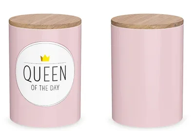 Produktbild von Vorratsdose SIMPLE KITCHEN Queen of the Day H. 16cm 1000ml Keramik LaVida WA