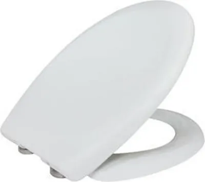 Obrázek produktu pro WC sedátko, Soft Close, Julia, univerzální WC sedátko, WC sedátko, bílé, zaoblené, duroplast