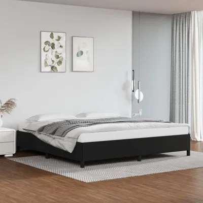 Produktbild von Maison Exclusive - Bettgestell Schwarz 200x200 cm Kunstleder