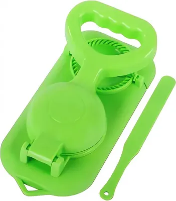 Zdjęcie produktu dla Verk 07222 Prasa do pierogów 2 w 1 zielona