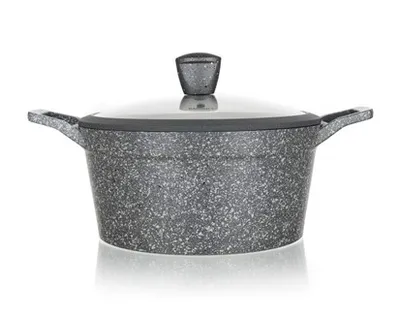 Obrázek produktu pro BANQUET Kastrol s nepřílnavým povrchem GRANITE 28 cm, poklice
