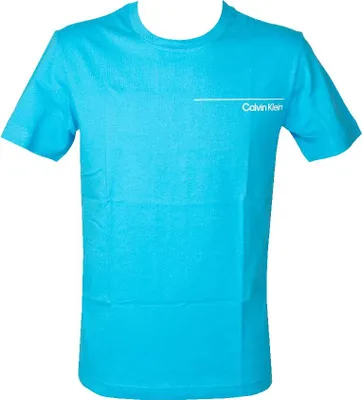 Produktbild von CK CALVIN KLEIN Herren-T-Shirt mit kurzen Ärmeln, Rundhalsausschnitt und Logo-Aufdruck aus reiner Baumwolle, Artikel KM0KM00964, XL, Cotone 100%