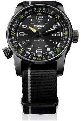 Produktbild von Traser Herrenuhr TS-107718 schwarz
