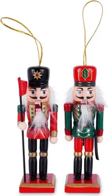 Produktbild von Nussknacker Weihnachtsschmuck 2 Stück