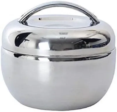 Image de Récipient isotherme en acier inoxydable, forme pomme, 2 litres