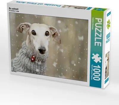 Produktbild von Calvendo Es schneit 1000 Teile Puzzle quer 640x480mm, Köntopp Kathrin; 7447182