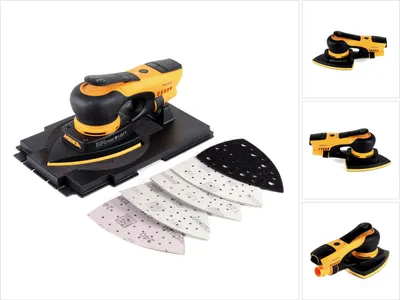 Produktbild von Mirka DEOS 663CV Deltaschleifer 100x152x152mm 250W 3,0mm Hub ( MID6630201 )