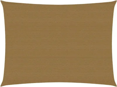 Produktbild von Design Sonnensegel 160 g/m² Taupe 3x4 m HDPE, Markisen 2024 Neu
