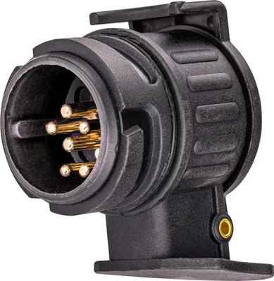 PKW Anhänger Anhängerzubehör Adapter kurz Miniadapter 13 auf 7 polig 50 mm 926529 69092 DEMA 329953 4031765690928 stabilo-fachmarkt.de