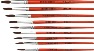 Produktbild von Pelikan 100435968, Einzelbürste, Fächerpinsel, Ponyhaar