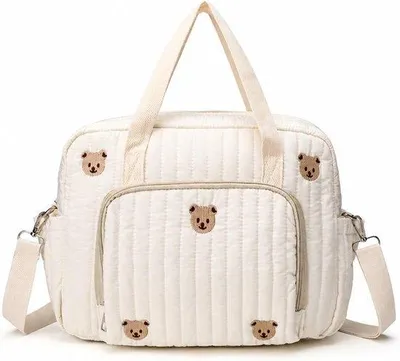 Produktbild von Kleine Großraum Windeltasche - Multi-Box Organizertasche - kompakte Umhängetasche für den täglichen Gebrauch