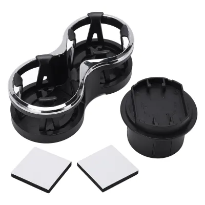 Produktbild von Auto 2-in-1 Getränkehalter, Flaschenhalterung, Schwarz, Universal, für Milch, Tee, Dosen, Aschenbecher