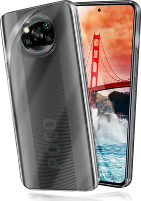 Produktbild von AERO-Case für Xiaomi Poco X3 NFC, Farbe:Crystal-Clear