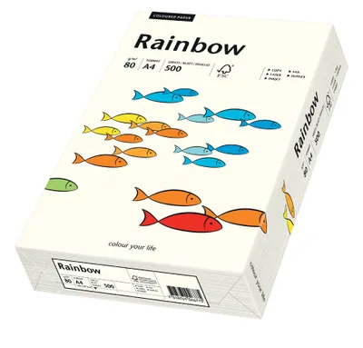 Immagine prodotto di Rainbow  Rainbow Kopierpapier DIN A4 80 g/qm 500 Blatt