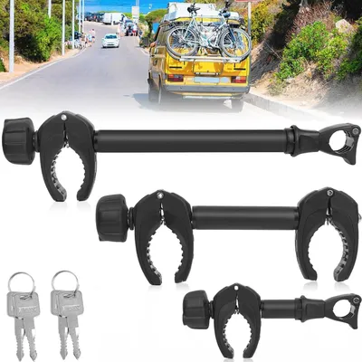 Productafbeelding van Framehouders fietsendrager - Set van 3 - 25, 32 en 45 cm - Afsluitbaar