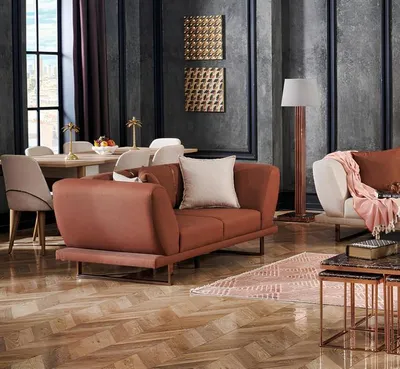 Produktbild von 2-Sitzer Sofa Wohnzimmersofa Polstersofa Relaxsofa Couch Sitzmöbel Design-Sofa