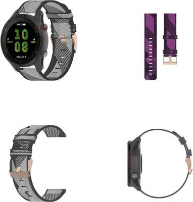 Obrázok produktu pre Pre Garmin Forerunner 255 Watch Nylonový náramok Náhradný športový náramok Vzor 4