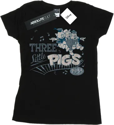 Produktbild von Disney - "1933" T-Shirt für Damen BI15945 (XXL) (Schwarz)