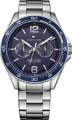Produktbild von Tommy Hilfiger Herren Armbanduhr Multi Zifferblatt Quarz Edelstahl 1791366