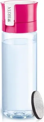 Image de Bouteille de purification d'eau Brita Fill & Go 600ml Rose