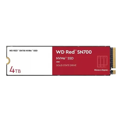 A product shot of a Western Digital WD Red SN700 NVMe SSD.
