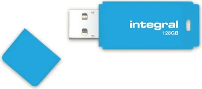 Produktbild von Integral INFD128GBNEONB, 128 GB, 2.0, 12 MB/s, Kappe