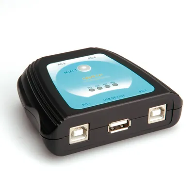 Image de VALUE Commutateur manuel d'imprimante USB 2.0, 4x