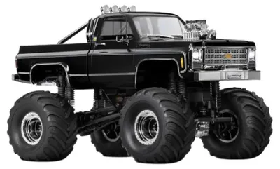 Zdjęcie produktu dla TRX - 4MT Chevy K10 4x4 czarny 1/18 Monster Truck RTR
