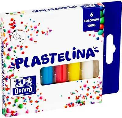 Produktbild von Oxford Plastikin 6 Farben 100G. 400167089