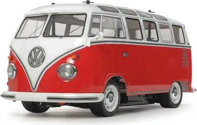 Produktbild von Tamiya 1:10 RC VW Bus Type 2 (T1) (M-06) Bausatz Bulli Kult Bus 58668 Heckantrieb Regler, Motor