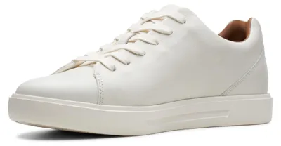 Produktbild von Clarks Herren Un Costa Lace Sneaker, Weißes Leder, 47 EU