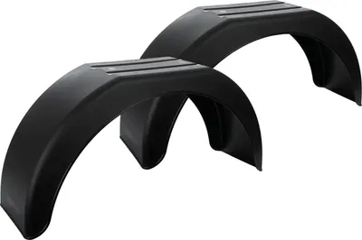 Obrázok produktu pre Sada dvoch blatníkov na 14-15" príves DOMAR D20130, ploché podbehy 790/220 mm