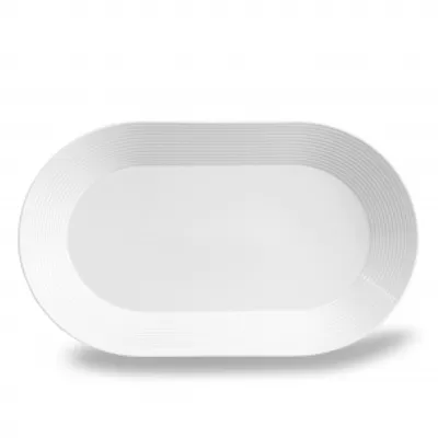 Zdjęcie produktu dla Thun 1794 Owalna miska, 32 cm, biała porcelana, Lea, Thun