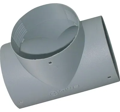 Produktbild von T-Stück TS truma 65mm achatgrau