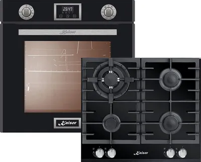 Produktbild von Herd Set/ Kaiser EG 6374 Sp/ Gas Backofen Einbaubackofen + KCG 6380 Gaskochfeld