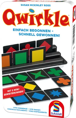 Image de Schmidt MBS Qwirkle dans une boîte métallique Jeu d'adresse