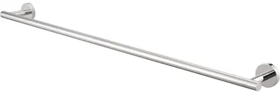 Zdjęcie produktu dla Uchwyt na ręczniki do łazienki, 80 cm, stal nierdzewna polerowana, montaż na ścianie, stal nierdzewna SUS 304, długość 750 mm