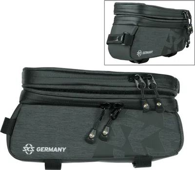 Produktbild von SKS TRAVELLER SMART, Rahmen, Fahrradtasche, Polyester, Schwarz, Grau, 1,3 l, 100 mm