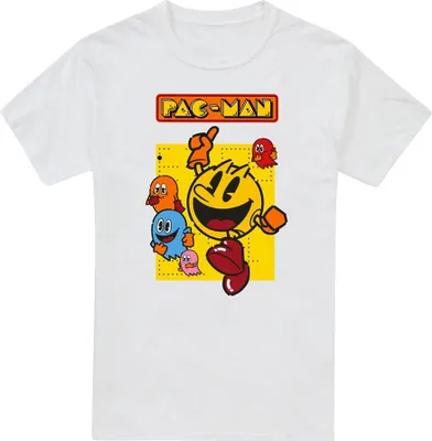 Obrázek produktu pro Pac Man - "Classic" tričko pro muže TV2279 (S) (Bílá)