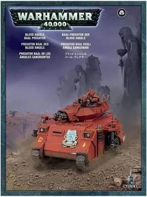 Produktbild von Warhammer 40.000 Blood Angels Baal Predator