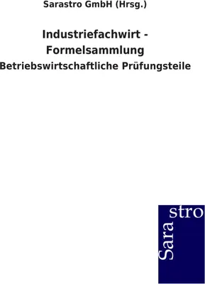 Produktbild von Industriefachwirt - Formelsammlung